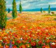 Monet, Wiese, Öl (Foto: shutterstock - Valery Rybakow)
