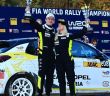 Schwede Calle Carlberg krönt sich zum Meister im ADAC Opel Electric Rally (Foto: Opel Automobile GmbH)