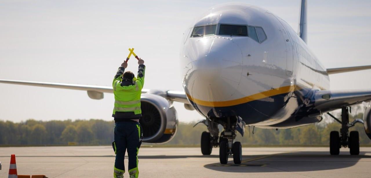 Ryanair bietet Winterflüge ab Lübeck nach London, Malaga, (Foto: 54°/Felix Koenig)