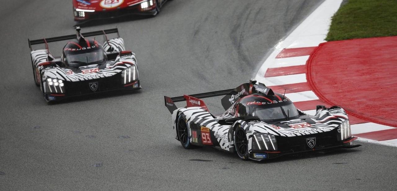 Peugeot sammelt in Barcelona wichtige Daten für Monza (Foto: PEUGEOT)